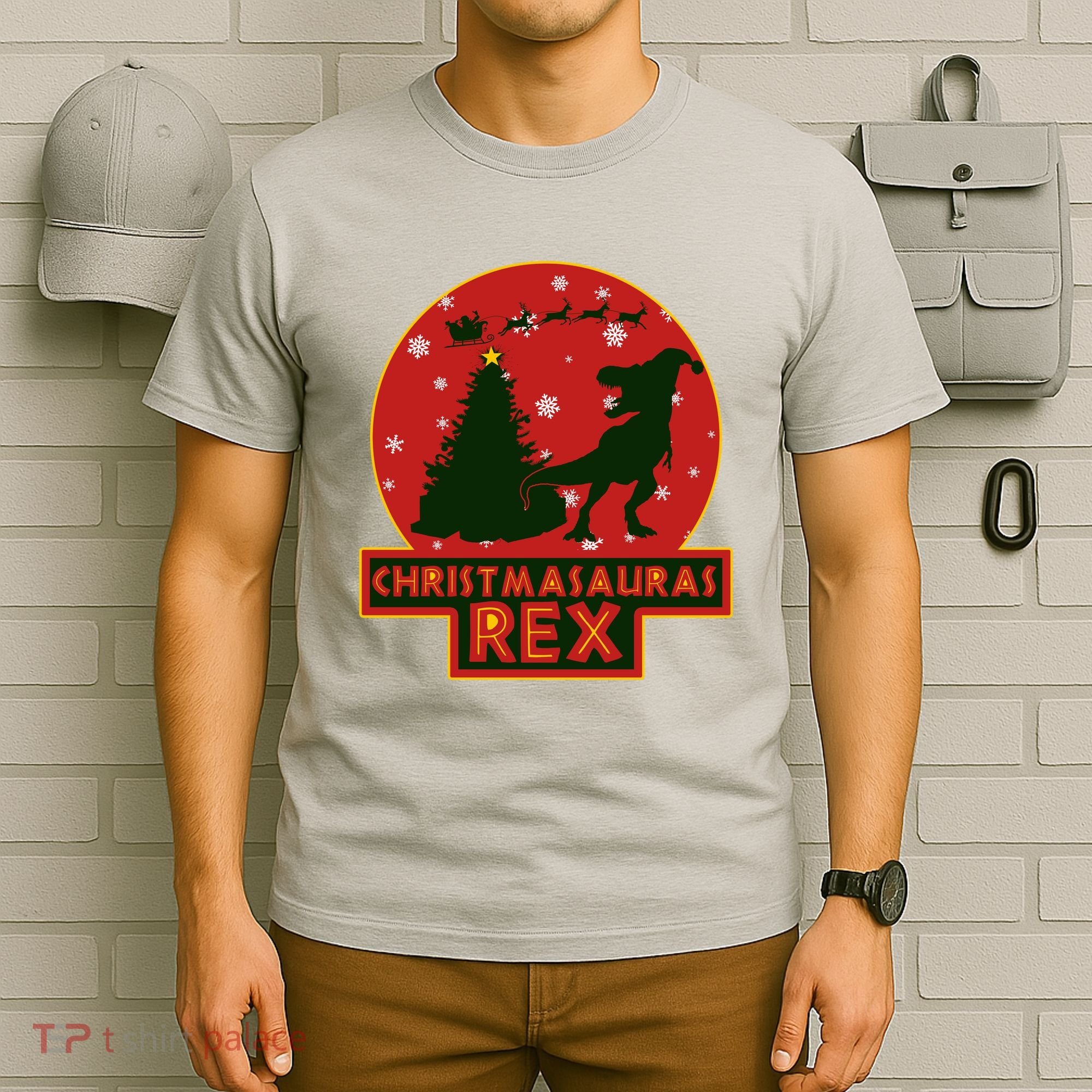 Funny Christmasaurus Rex T-Shirt