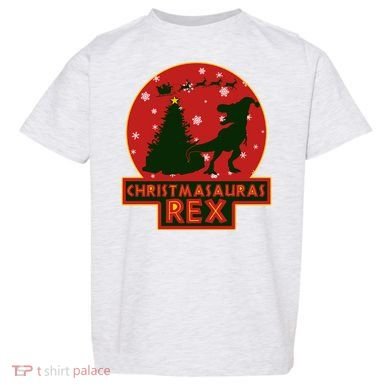 Funny Christmasaurus Rex Toddler T-Shirt