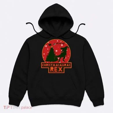Funny Christmasaurus Rex Hoodie