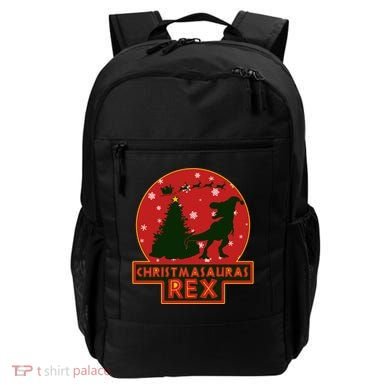 Funny Christmasaurus Rex Backpack