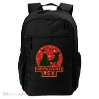 Funny Christmasaurus Rex Backpack thumb 0