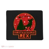 Funny Christmasaurus Rex Mousepad thumb 0