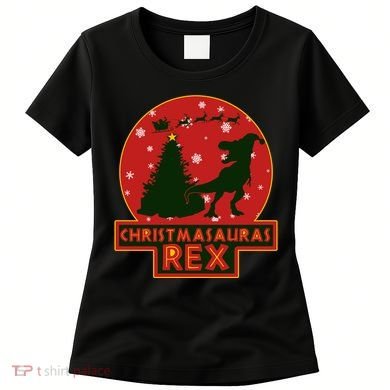 Funny Christmasaurus Rex Women's T-Shirt