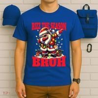 Funny Christmas Rizzmas Santa Xmas Rizz The Season Bruh Meaningful Gift T-Shirt thumb 6