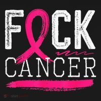 Fuck Cancer Retro Distressed Breast Cancer Awareness Month Women's Tank Top thumb 5