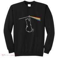 Funny Cat Rock Music Gift Funny Cat Sweatshirt thumb 0