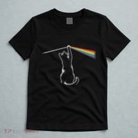 Funny Cat Rock Music Gift Funny Cat T-Shirt thumb 5