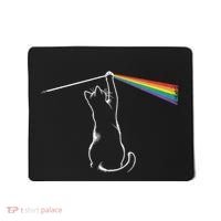 Funny Cat Rock Music Gift Funny Cat Mousepad thumb 0