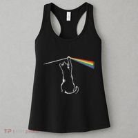 Funny Cat Rock Music Gift Funny Cat Women's Tank Top thumb 3