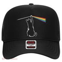 Funny Cat Rock Music Gift Funny Cat Hat thumb 0