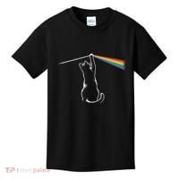Funny Cat Rock Music Gift Funny Cat Kids T-Shirt thumb 0