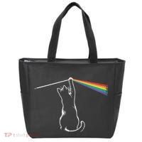 Funny Cat Rock Music Gift Funny Cat Tote Bag thumb 0