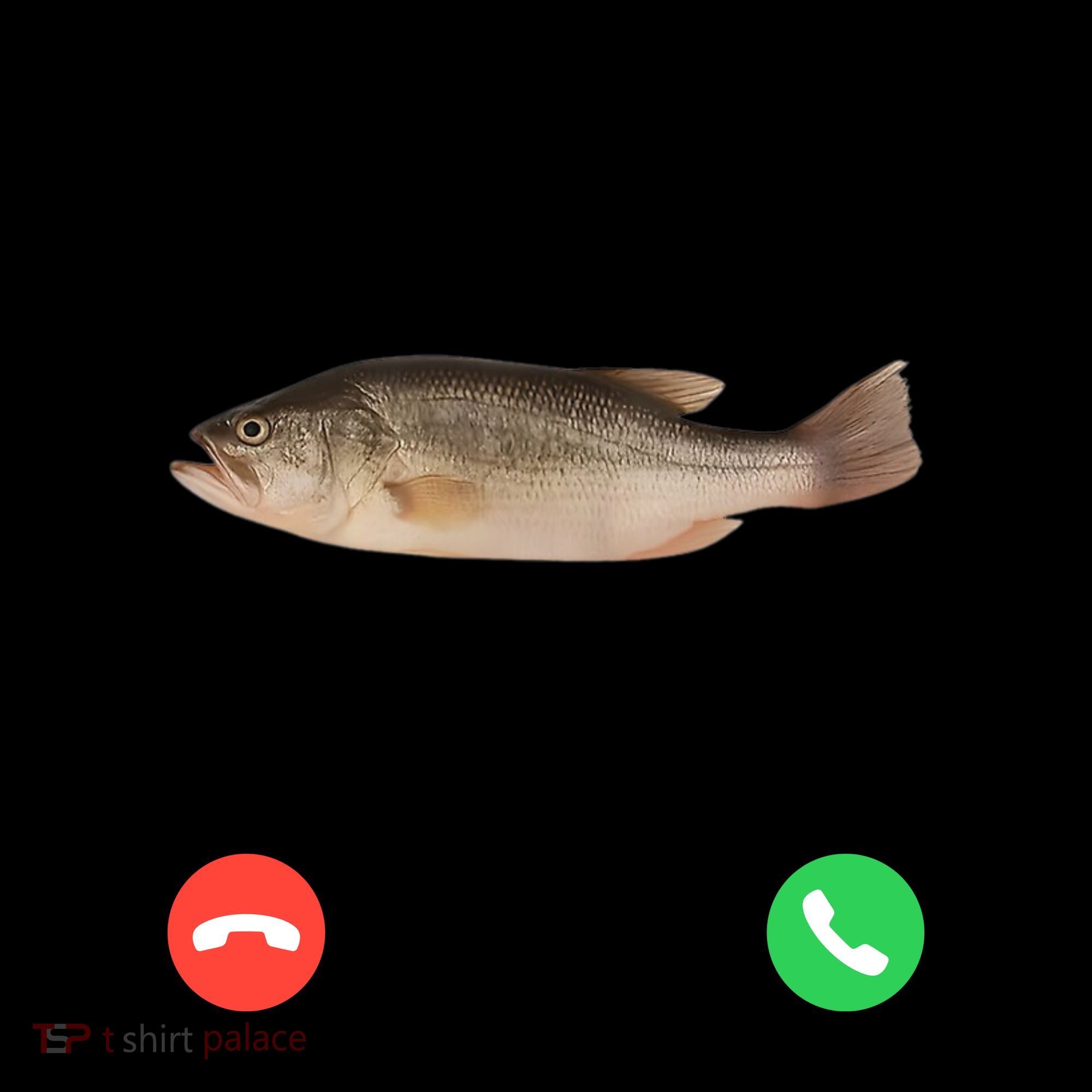 Fih Calling Remind Me Message Decline Accept Phone Call Fish Coffee Mug