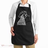 Funny Chicken Rooster Saying Fuck Apron thumb 2