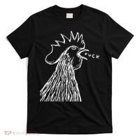 Funny Chicken Rooster Saying Fuck T-Shirt thumb 0