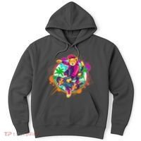 Funny Cool Retro 80s Skatebording Cat Hoodie thumb 0