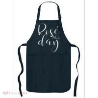 Funny Cute Rose All Day Wine Lover Gift Apron thumb 0