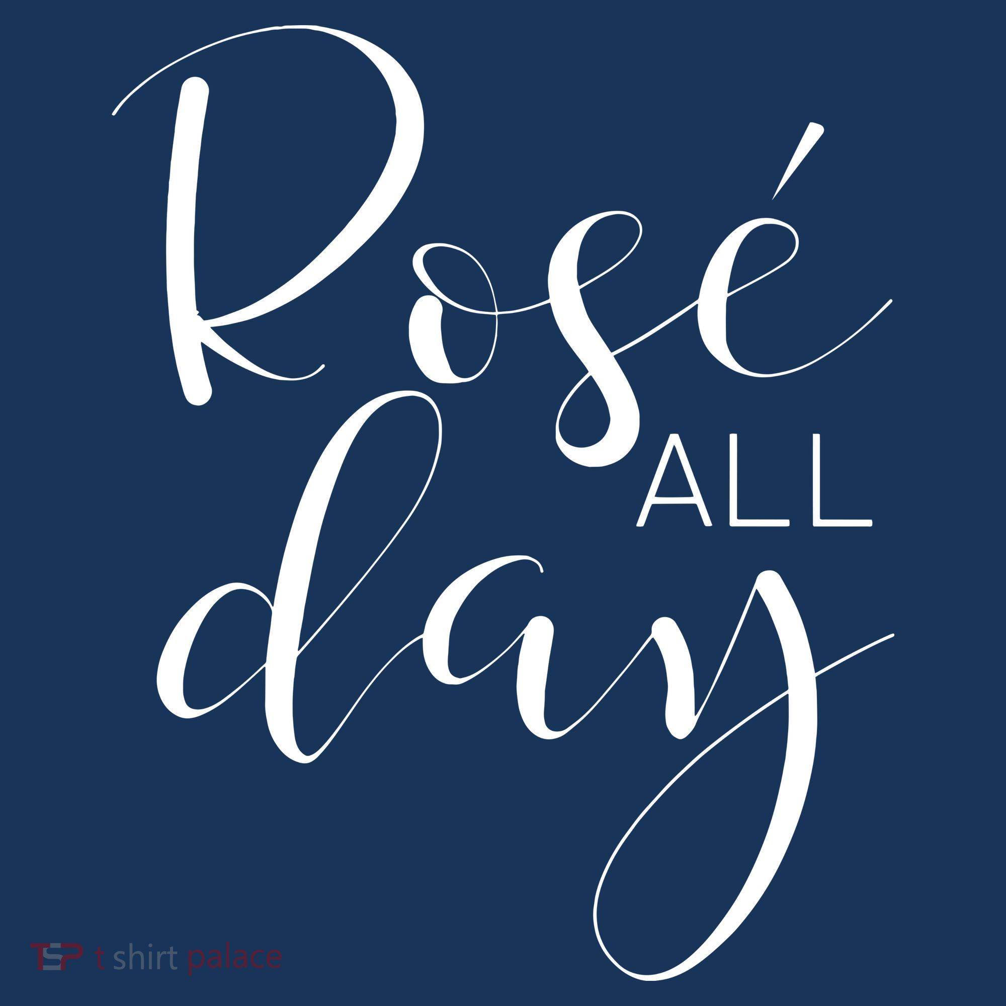 Funny Cute Rose All Day Wine Lover Gift Women's Tank Top