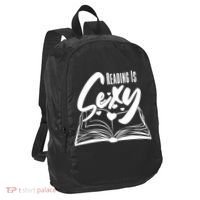 Funny Cute Reading Is Sexy Book Lover Port Authority Crush Ripstop Backpack thumb 1