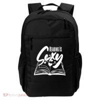 Funny Cute Reading Is Sexy Book Lover Backpack thumb 0
