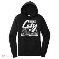 Funny Cute Reading Is Sexy Book Lover Women's Hoodie thumb 0