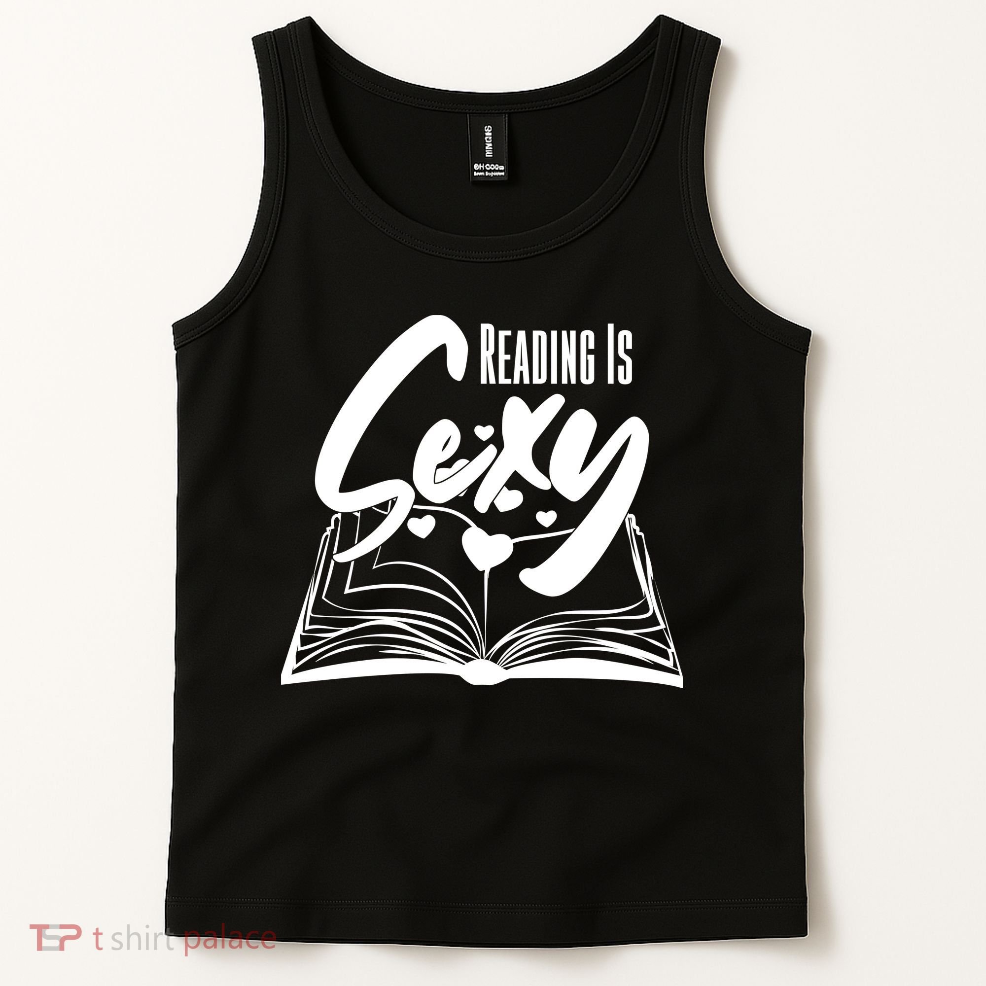 Funny Cute Reading Is Sexy Book Lover Tank Top