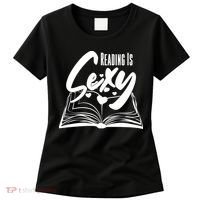 Funny Cute Reading Is Sexy Book Lover Women's T-Shirt thumb 0