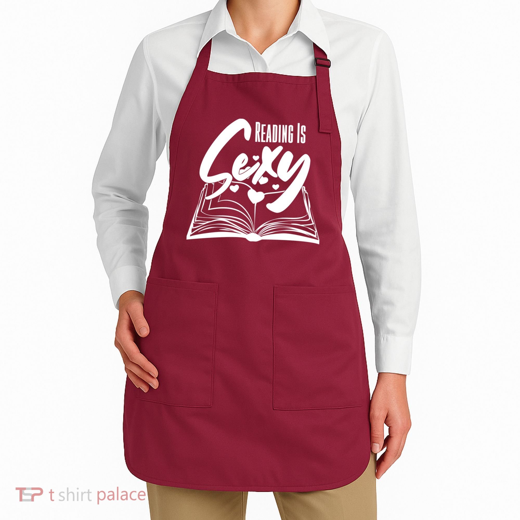 Funny Cute Reading Is Sexy Book Lover Apron