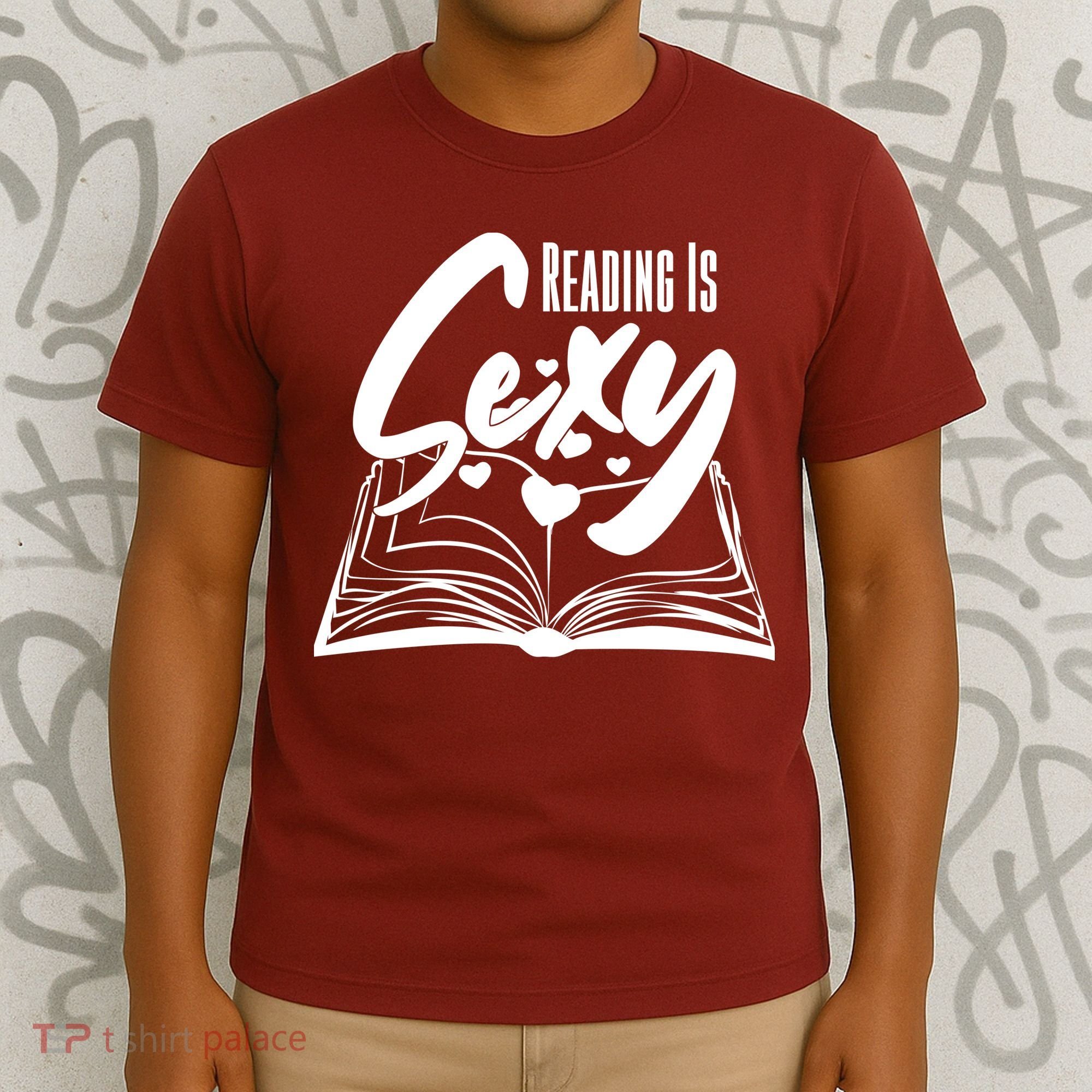 Funny Cute Reading Is Sexy Book Lover T-Shirt