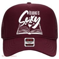 Funny Cute Reading Is Sexy Book Lover Hat thumb 0