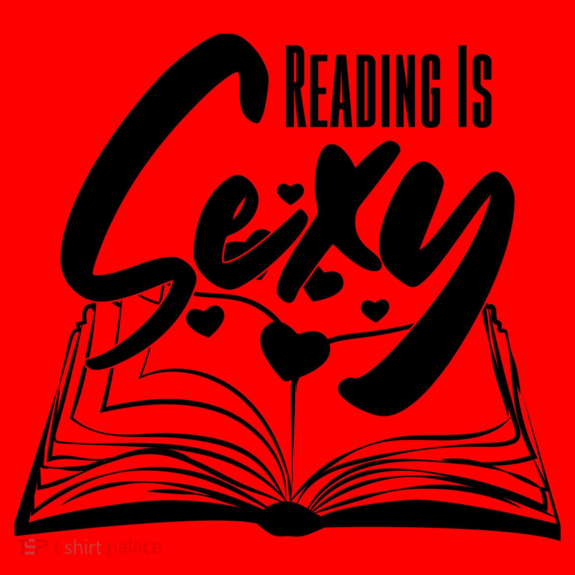 Funny Cute Reading Is Sexy Book Lover Santa Hat