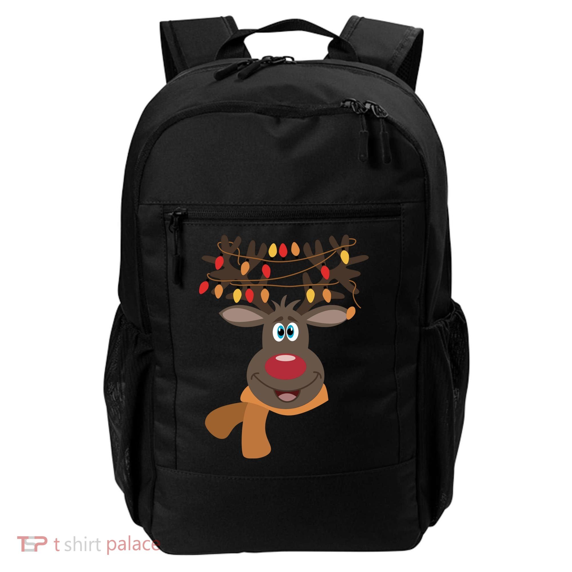 Funny Cute Reindeer Christmas 1 Backpack