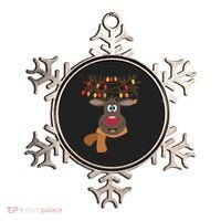 Funny Cute Reindeer Christmas 1 Ornament thumb 0