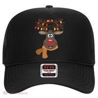 Funny Cute Reindeer Christmas 1 Hat thumb 0