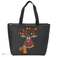 Funny Cute Reindeer Christmas 1 Tote Bag thumb 0