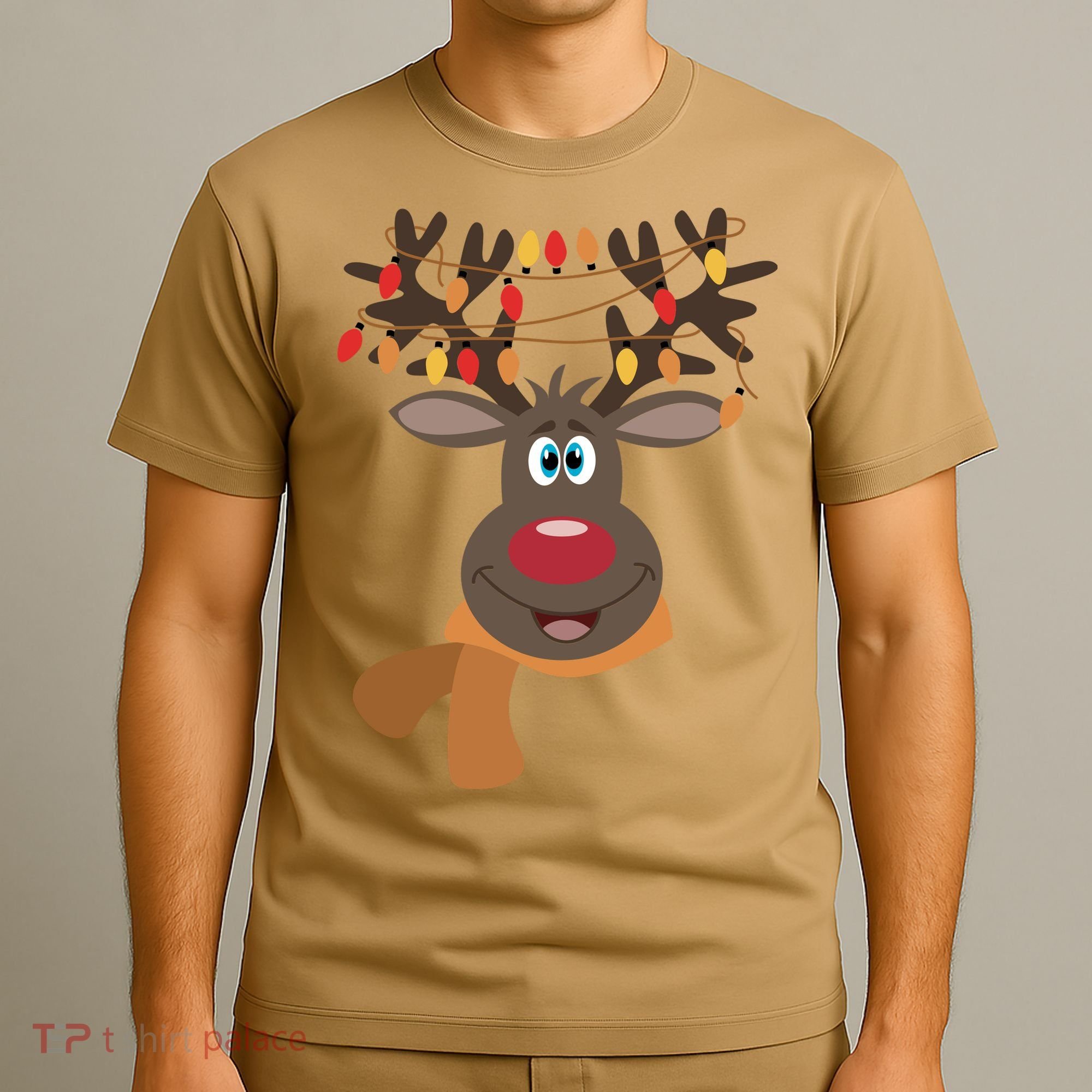 Funny Cute Reindeer Christmas 1 T-Shirt