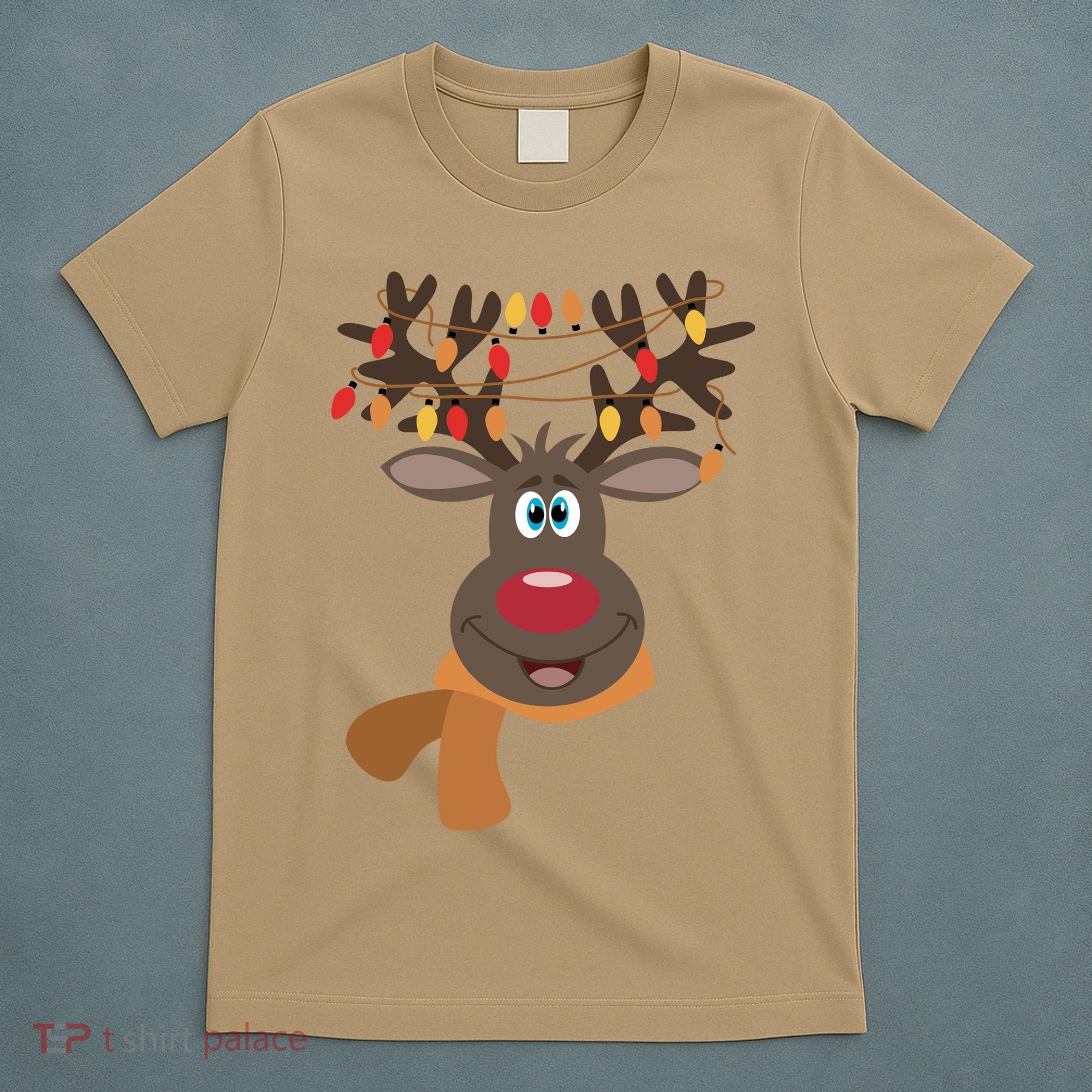 Funny Cute Reindeer Christmas 1 T-Shirt