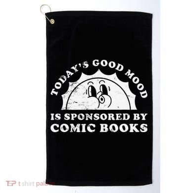 Funny Cute Retro Vintage Comic Books Or Comic Book Golf Towel