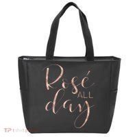 Funny & Cute Rose All Day Wine Lover & Gift G002016 Tote Bag thumb 0