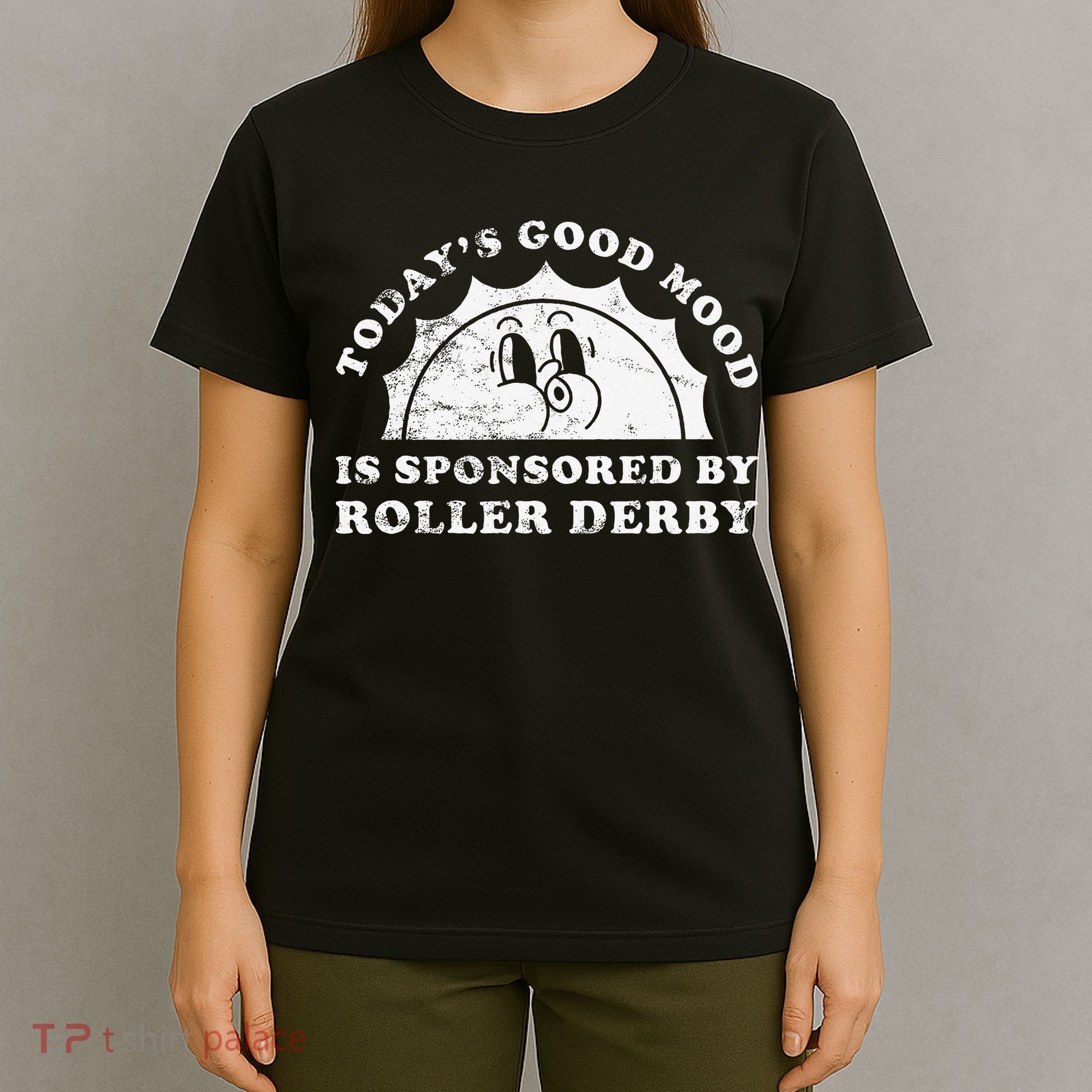Funny Cute Retro Vintage Roller Derby T-Shirt