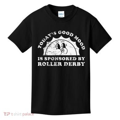 Funny Cute Retro Vintage Roller Derby Kids T-Shirt