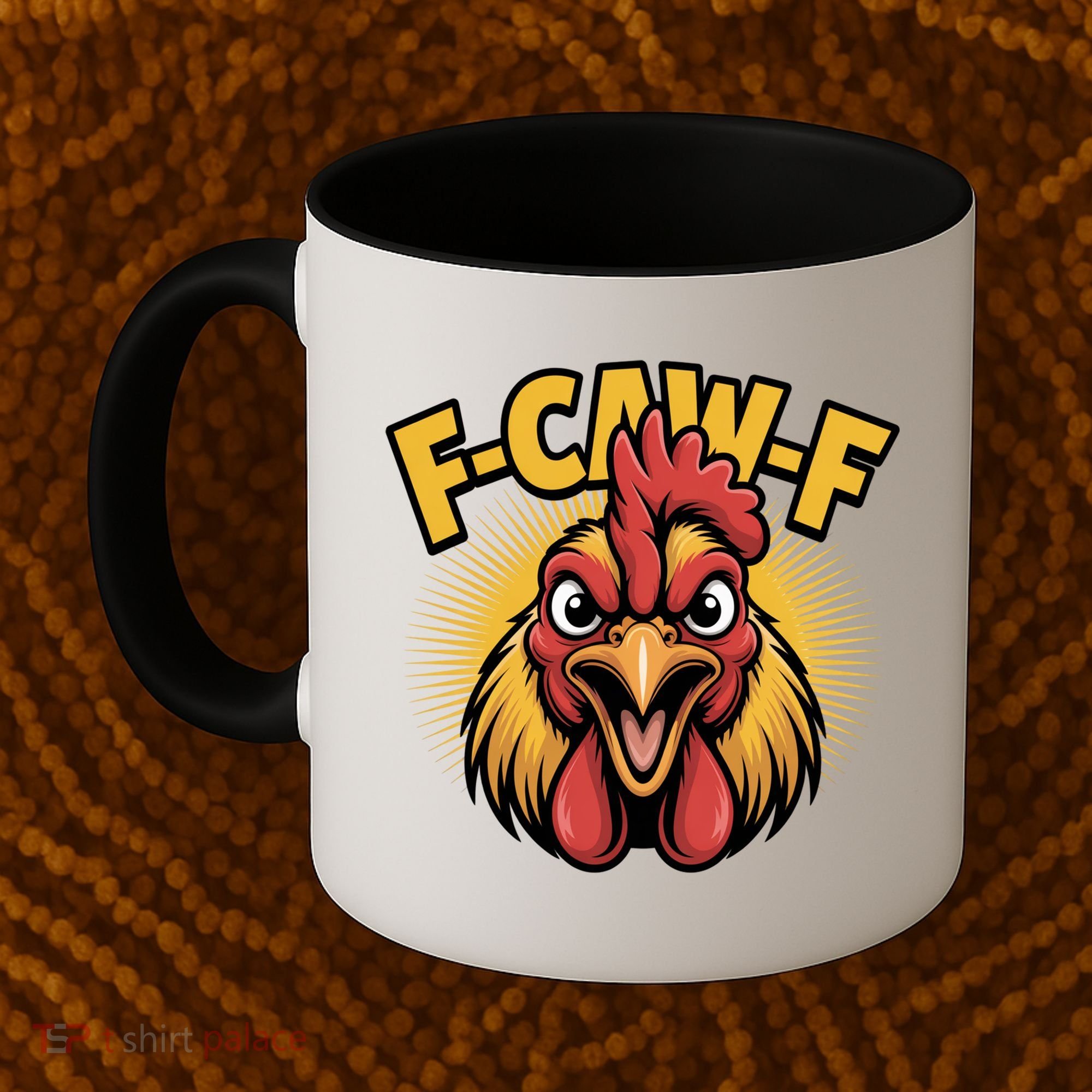 F-Caw-F Chicken Rooster Coffee Mug