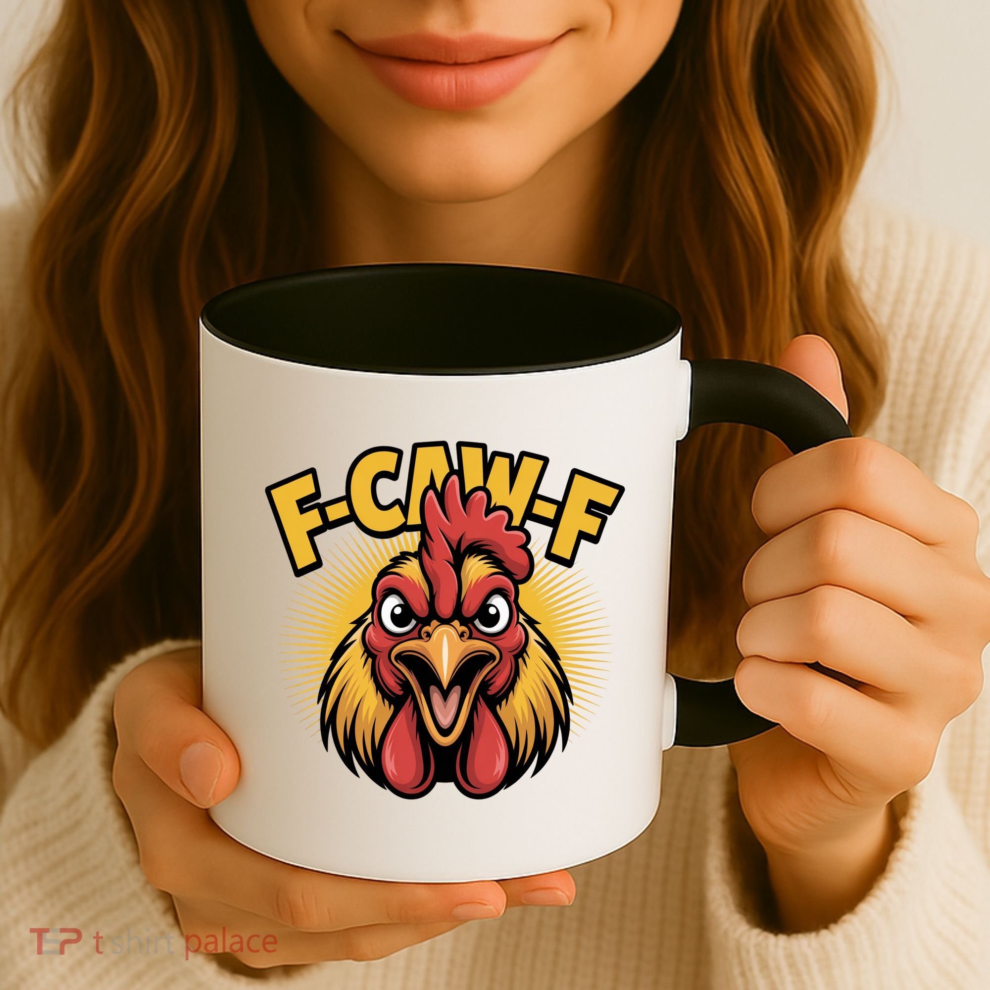 F-Caw-F Chicken Rooster Coffee Mug