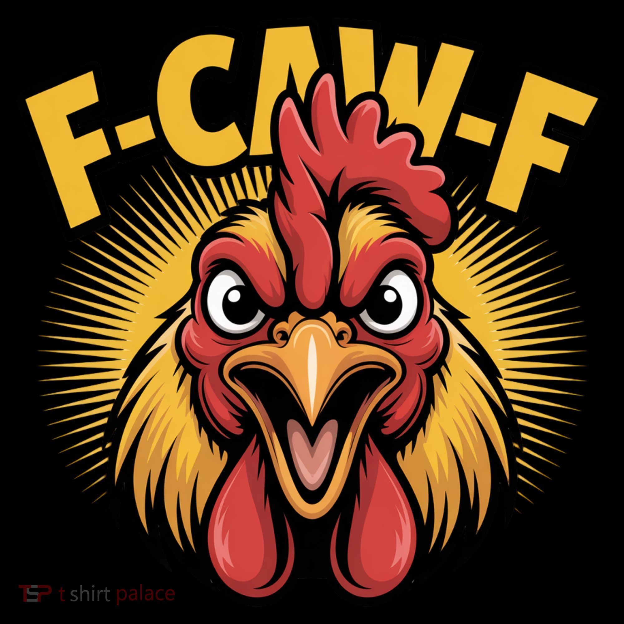 F-Caw-F Chicken Rooster Coffee Mug