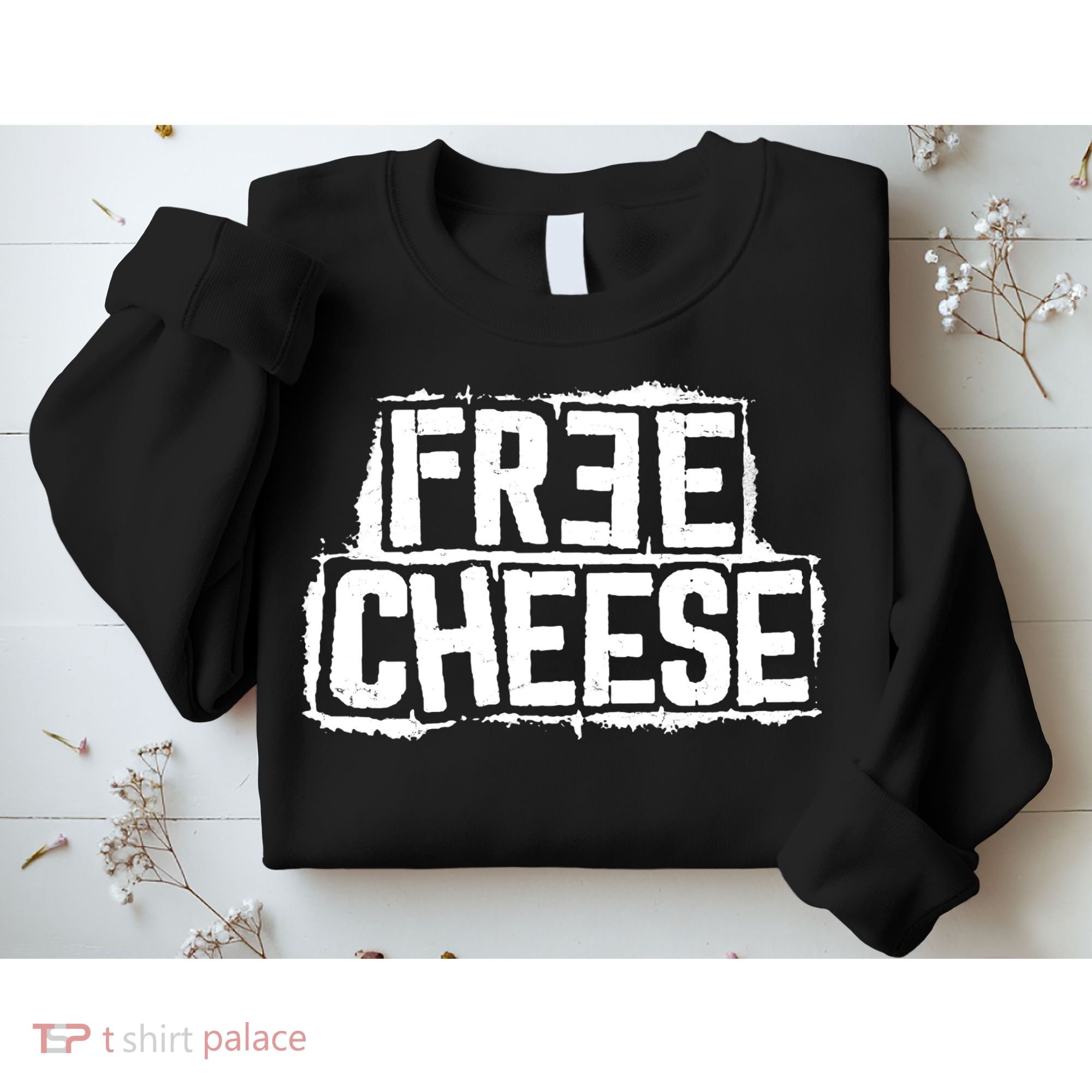 Free Cheese Retro Sweatshirt