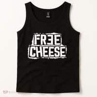 Free Cheese Retro Tank Top thumb 2