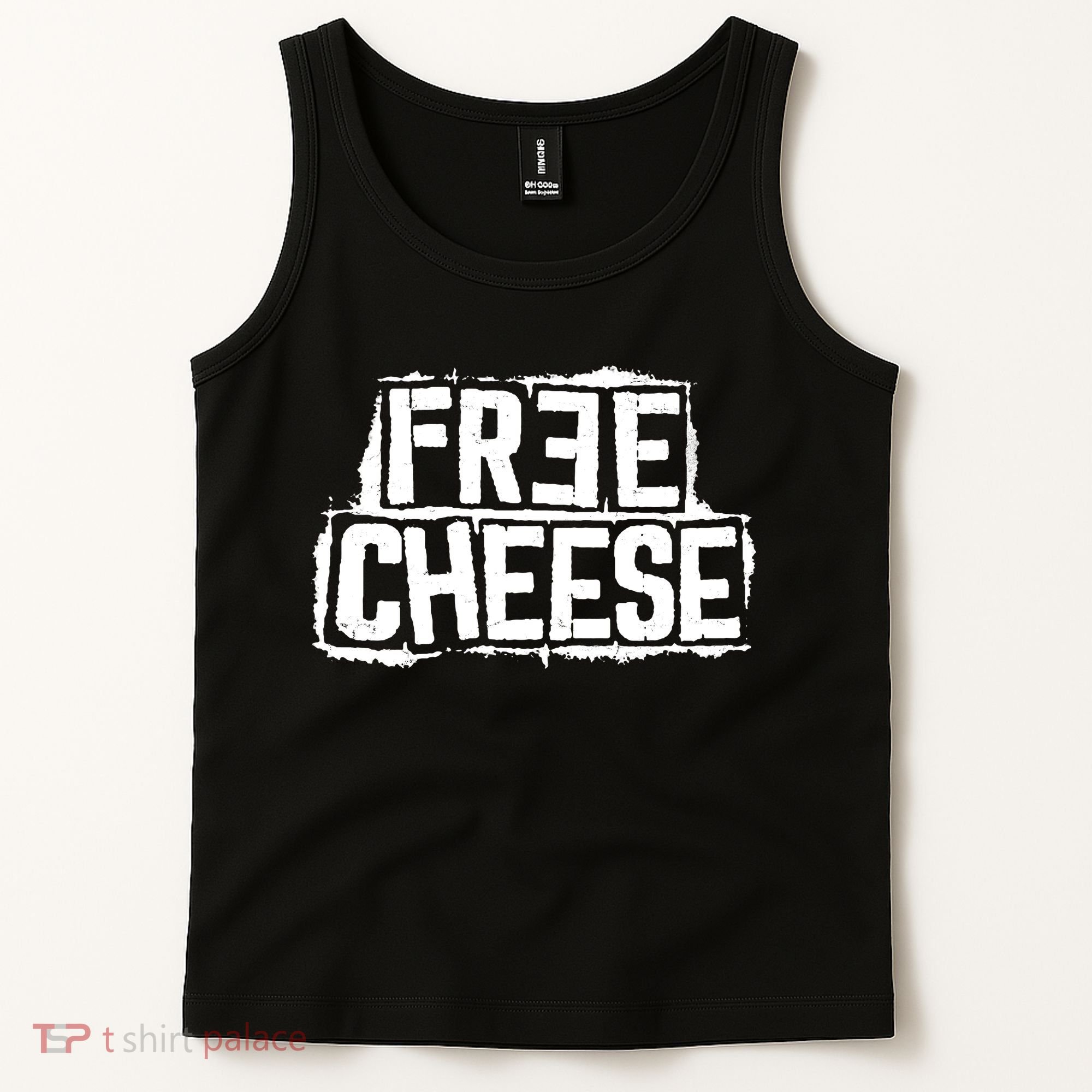 Free Cheese Retro Tank Top
