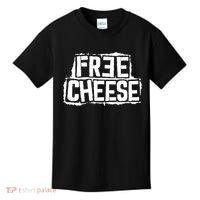Free Cheese Retro Kids T-Shirt thumb 0