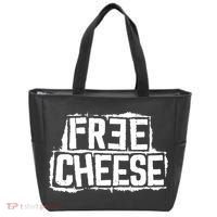Free Cheese Retro Tote Bag thumb 0