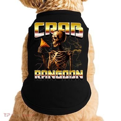 Funny Crab Rangoon Bootleg Rap Aesthetic Goons Meme Skeleton Doggie Tank